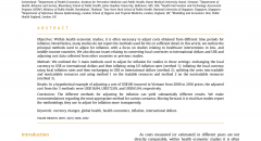 Adjusting for inflation and currency changes within health economic studies-1