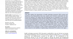 Landscape analysis of health technology assessment (HTA)- systems and practices in Asia-1